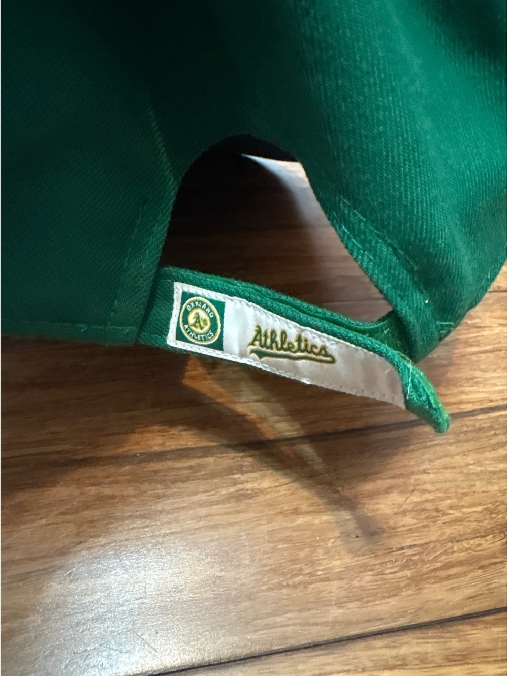 New Era 9FORTY Oakland Athletics Green Adjustable Strapback Baseball Cap Hat - Picture 5 of 8